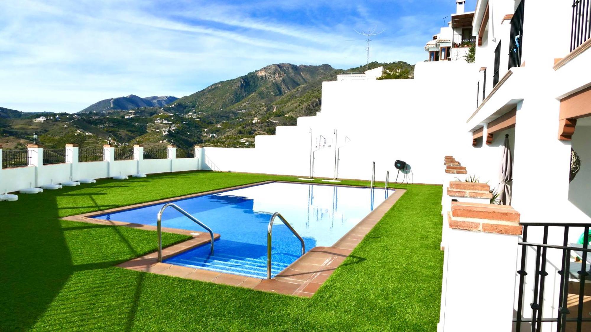 Casita Frigiliana - Stunning New Apartment With Views With Private Parking Space Kültér fotó