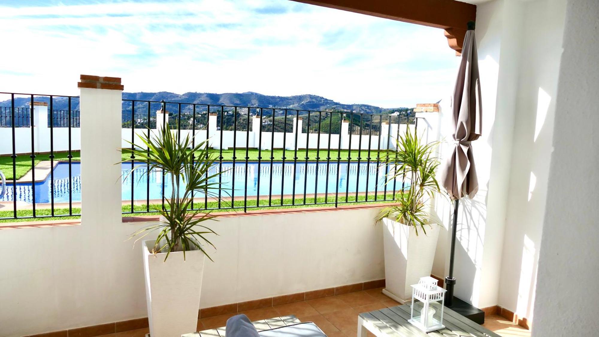 Casita Frigiliana - Stunning New Apartment With Views With Private Parking Space Kültér fotó