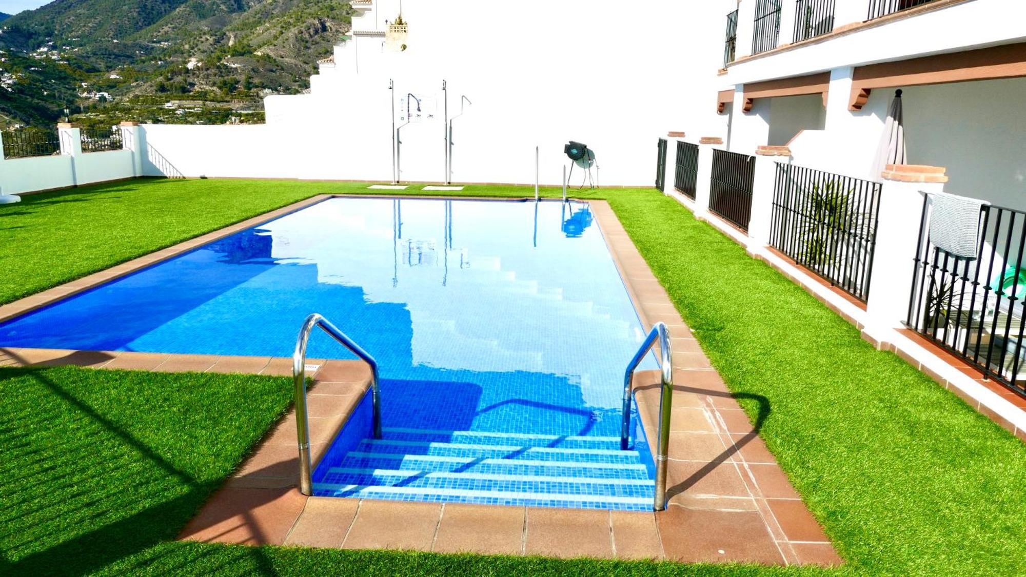 Casita Frigiliana - Stunning New Apartment With Views With Private Parking Space Kültér fotó